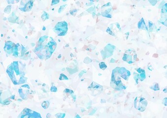 水彩の水色テクスチャ背景
