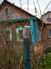 fence posts in the village