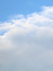 blue sky with clouds