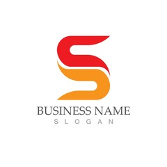 Business corporate S letter logo
