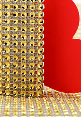 Christmas decoration on a background