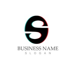 Business corporate S letter logo