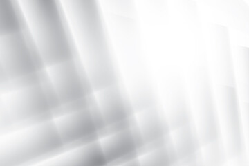 Abstract white and gray color, modern design background with geometric shape. Vector illustration.