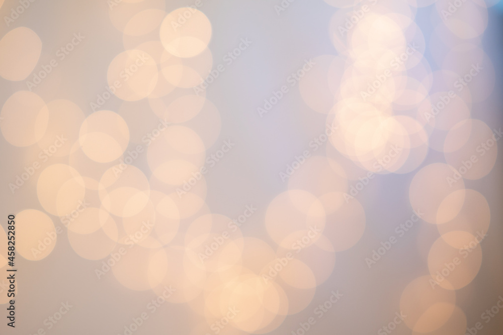 Poster soft background with bokeh lights