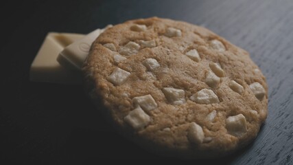 White Chocolate Chip Cookies | ASMR Cooking Sounds