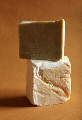 natural handmade and olive oil soaps