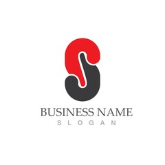 Business corporate S letter logo