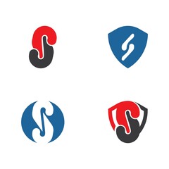 Business corporate S letter logo