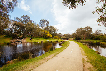 Darebin Parklands in Melbourne Australia