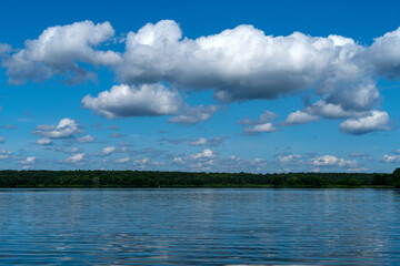 Река Волга в окрестностях Конаково.