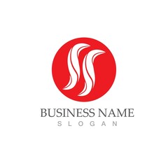 Business corporate S letter logo