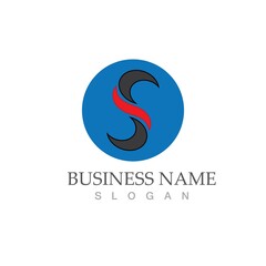 Business corporate S letter logo