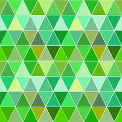 Seamless pattern  abstract of colorful triangles.Geometric mosaic wall .For background, fabric,card.