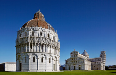 The Square of Miracles Pisa: The Leaning Tower, Duomo, Baptistry and Camposanto.