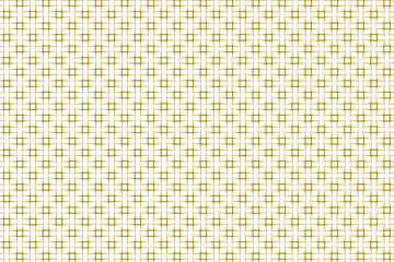 The geometric pattern with lines. Seamless vector background. White and gold texture. Graphic modern pattern. Simple lattice graphic design