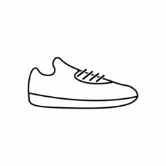 Sneakers icon vector. Linear style sign for mobile concept and web design. Premium pack of icons in trendy line style. Vector illustration. Eps10