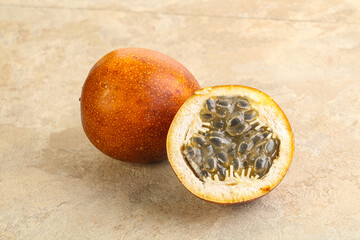 Tropical sweet and juicy Passion fruit