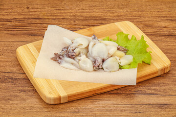 Raw seafood - cuttlefish for cooking