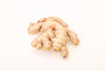 Natural organic raw ginger root