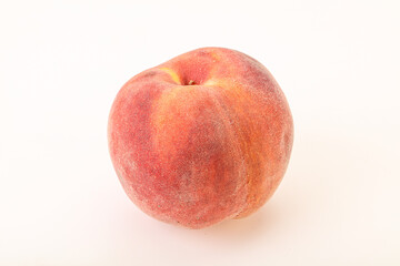 Fototapeta na wymiar Fresh ripe sweet peach fruit