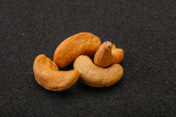 Natural organic Cashew nut heap