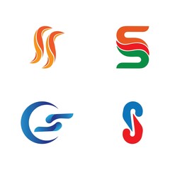 Business corporate S letter logo