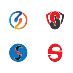 Business corporate S letter logo