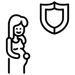 insurance maternity icon