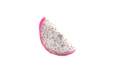 Dragon fruit isolated on white background