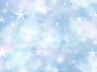 Fototapeta na wymiar Soft pastel cloudy snow light background