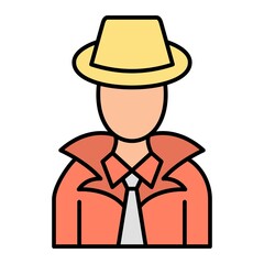  Vector Espionage Filled Outline Icon Design