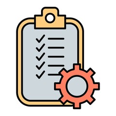  Vector Project Filled Outline Icon Design
