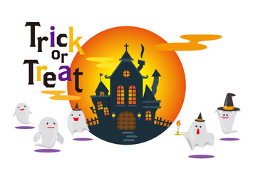 ハロウィンのイラスト