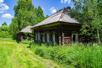 abandoned village houses