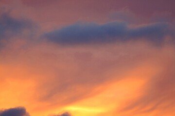 Mächtige Wolkenformationen