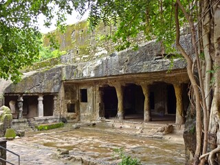 8th century mandapeshwar caves mumbai maharashtra