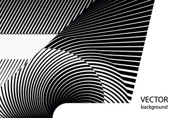 Abstract black and white background.