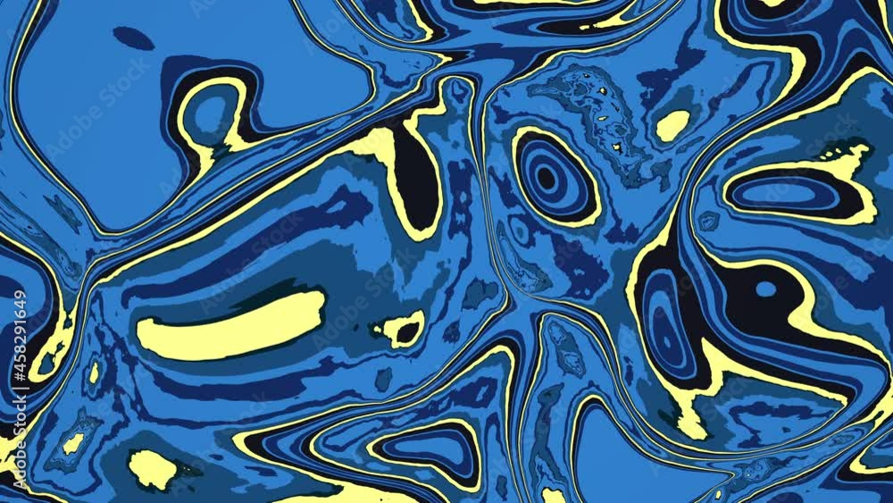 Poster ink marble looping animation background. abstract liquid marble animation fluid art