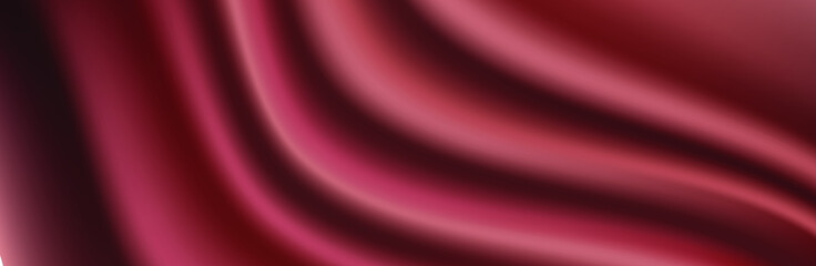 Obraz premium red fabric. modern background with fabric. Product presentation. vector illustration