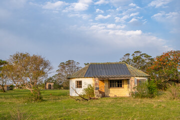 Abandoned farmhouse in South Africa