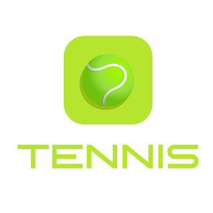 green tennis ball