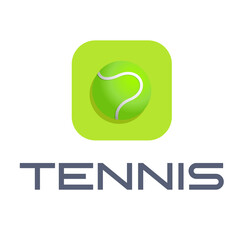 green tennis ball