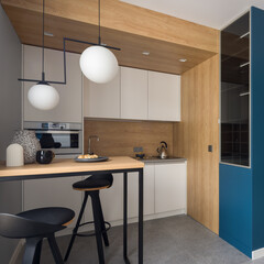 Small kitchen with modern design