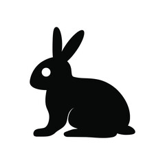 Rabbit. Animal Rabbit. Rabbit icon isolated on white background. Rabbit icon vector design illustration. Rabbit simple sign