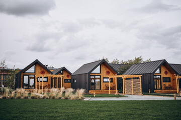 Obraz premium house on the hill