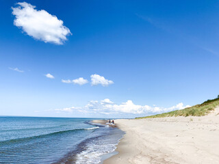 Beautiful azure sea water, seascape background