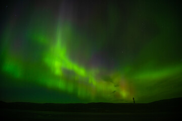 Aurora borealis, northen lights, sky, landscape, night sky, astro photography