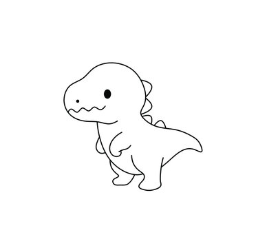 How to Draw a Baby Dinosaur  YouTube