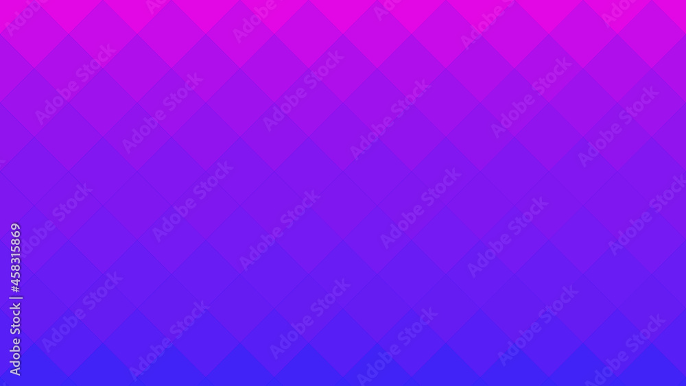 Poster background is purple. geometric background. pattern with rhombuses. purple abstract texture. three-d