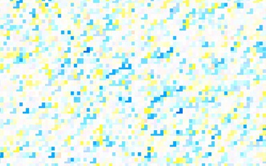 Light Blue, Yellow vector background in polygonal style.